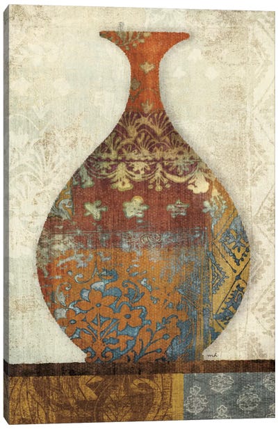 Indian Vessels II Canvas Art Print - Moira Hershey