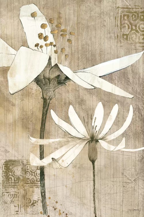 Pencil Floral II  by Avery Tillmon wall art