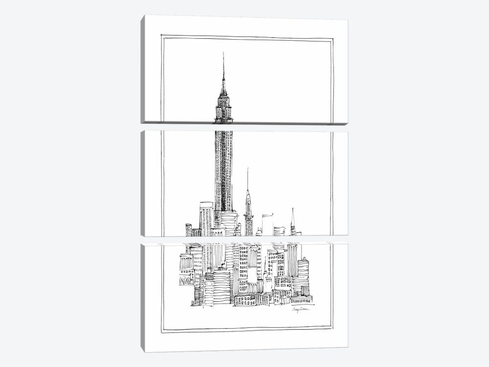 Empire State by Avery Tillmon 3-piece Canvas Print