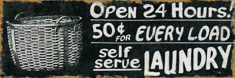 Vintage Sign II by Pela Studio wall art