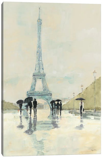 April in Paris Canvas Art Print - Home Staging Living Room