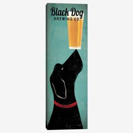 Black Dog Brewing Co. Canvas Print #WAC1117} by Ryan Fowler Canvas Art