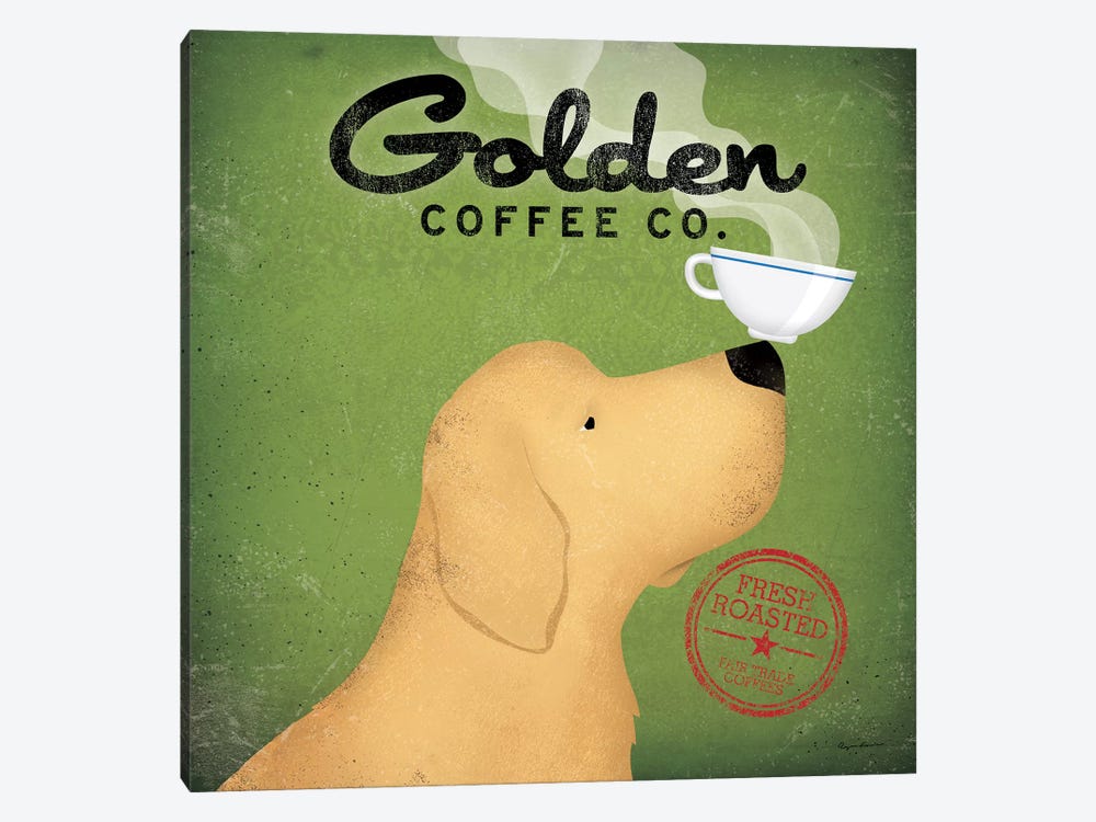 Golden Coffee Co. by Ryan Fowler 1-piece Art Print