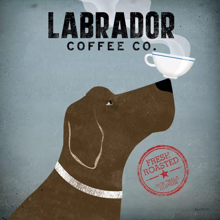 Labrador Coffee Co. by Ryan Fowler wall art
