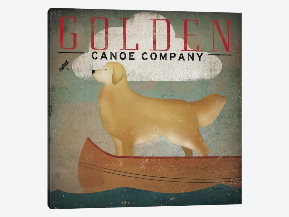 Golden Canoe Co.  by Ryan Fowler 1-piece Art Print