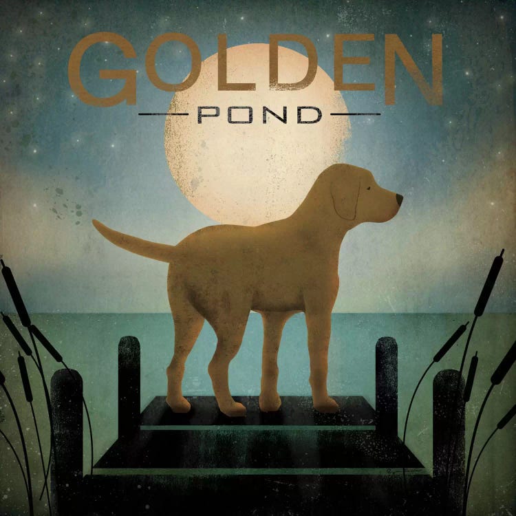 Golden Pond by Ryan Fowler wall art