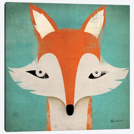 Fox  Canvas Print #WAC1128} by Ryan Fowler Canvas Wall Art