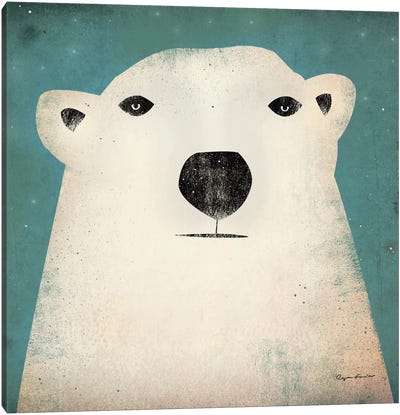 Polar Bear  Canvas Art Print