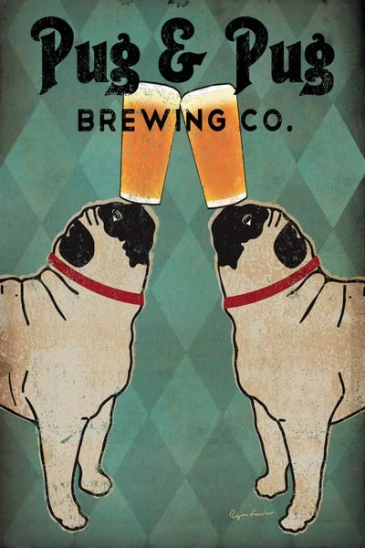 Pugs: Pug & Pug Brewing Co. by Ryan Fowler