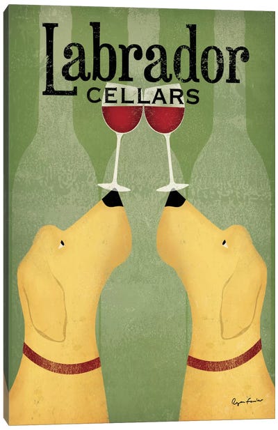 Labrador Cellars Canvas Art Print - Ryan Fowler