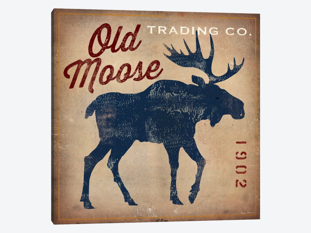 Old Moose Trading Co. by Ryan Fowler 1-piece Canvas Wall Art
