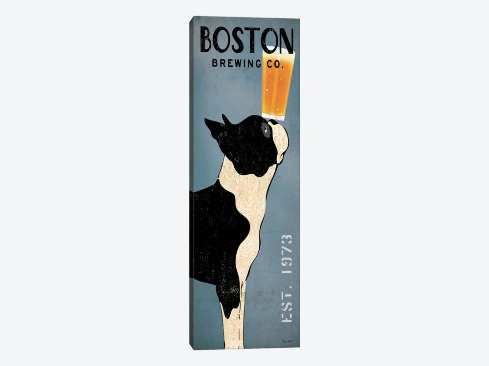 Boston Brewing Co.  by Ryan Fowler 1-piece Canvas Art
