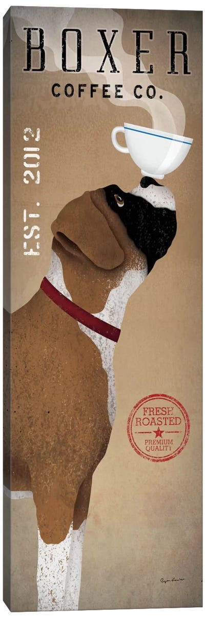 Boxer Coffee Co. Canvas Art Print - Food & Drink Posters