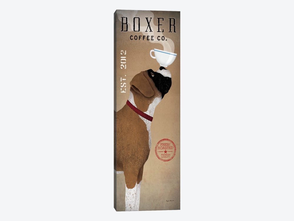 Boxer Coffee Co. by Ryan Fowler 1-piece Canvas Art