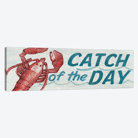 Catch of the Day in Color Canvas Print #WAC114} by Avery Tillmon Canvas Print
