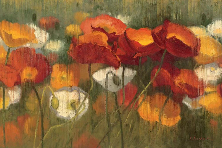 The Power of Red II by Shirley Novak wall art