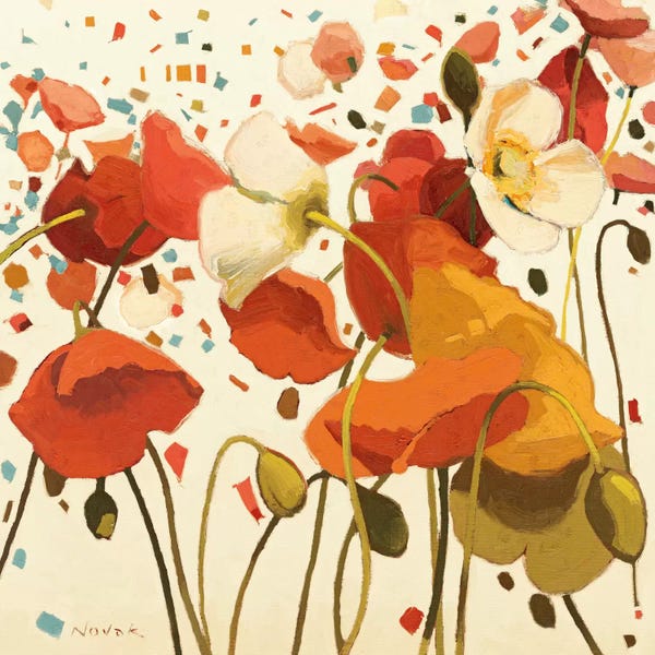Shirley Novak: Coral Confetti by Shirley Novak