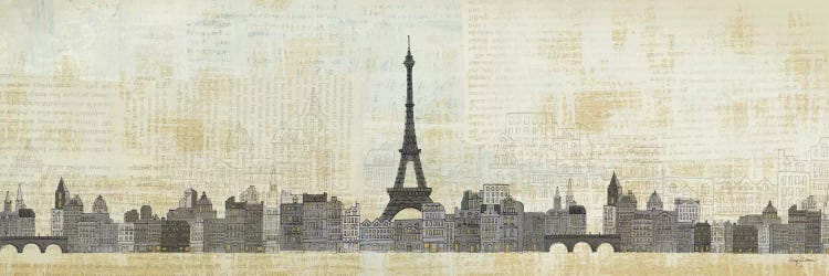 Eiffel Skyline  by Avery Tillmon wall art