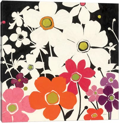 Flower Power  Canvas Art Print - Floral Close-Up Art
