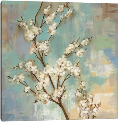 Kyoto Blossoms II Canvas Art Print - Cherry Tree Art