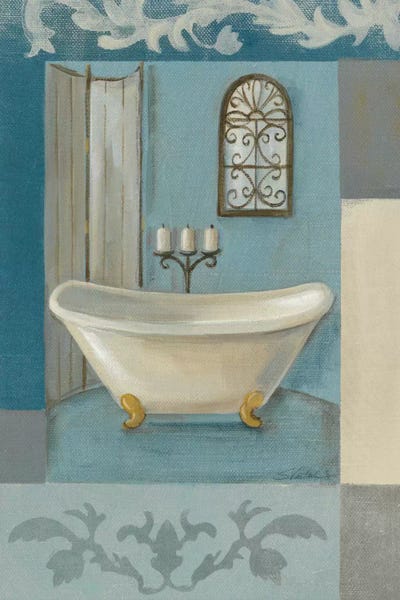 Antique Bath I by Silvia Vassileva art print