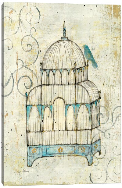 Bird Cage II  Canvas Art Print - Avery Tillmon