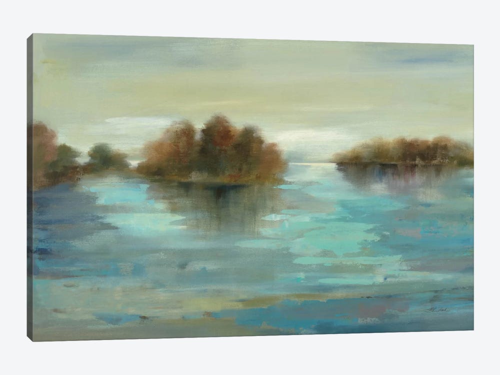 Serenity on the River by Silvia Vassileva 1-piece Art Print