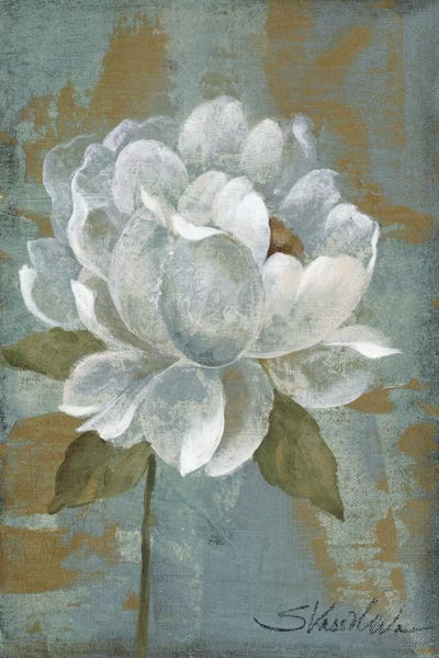 Peonies: Peony Tile I by Silvia Vassileva