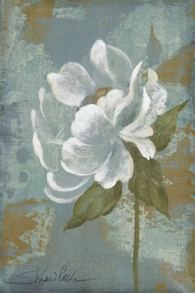 Peonies: Peony Tile II by Silvia Vassileva