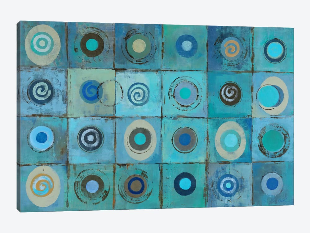 Underwater Mosaic by Silvia Vassileva 1-piece Canvas Print