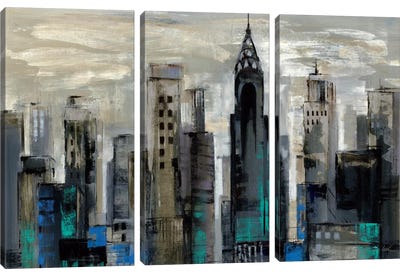New York Moment  Canvas Art Print - 3-Piece Best Sellers
