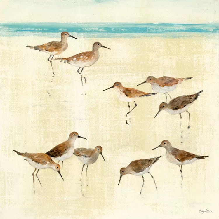 Sandpipers  by Avery Tillmon wall art