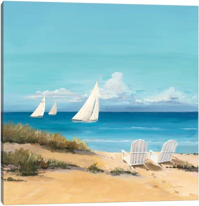 Setting Sail  Canvas Art Print - Avery Tillmon