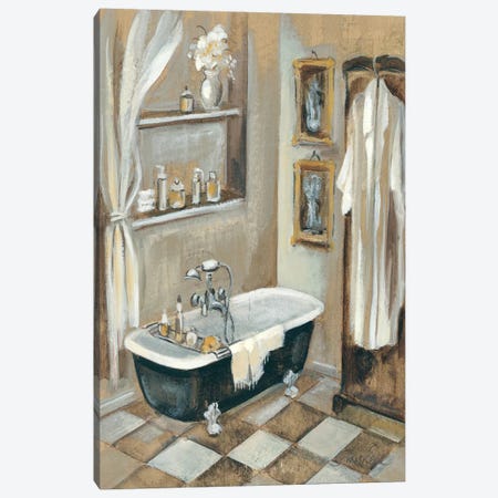 French Bath III Canvas Print #WAC1369} by Silvia Vassileva Canvas Art