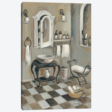 French Bath IV Canvas Print #WAC1370} by Silvia Vassileva Canvas Print