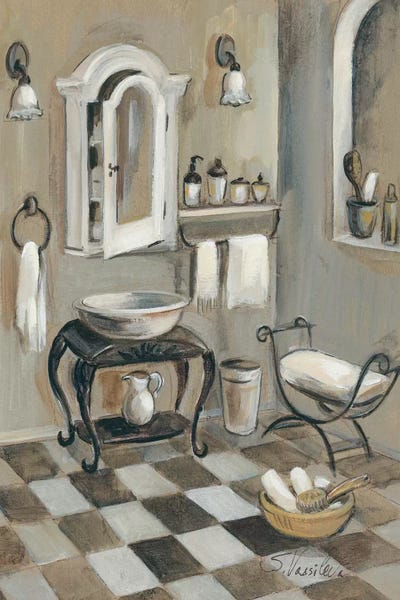 Silvia Vassileva: French Bath IV by Silvia Vassileva