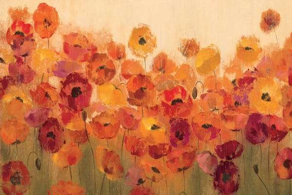 Silvia Vassileva: Summer Poppies II by Silvia Vassileva