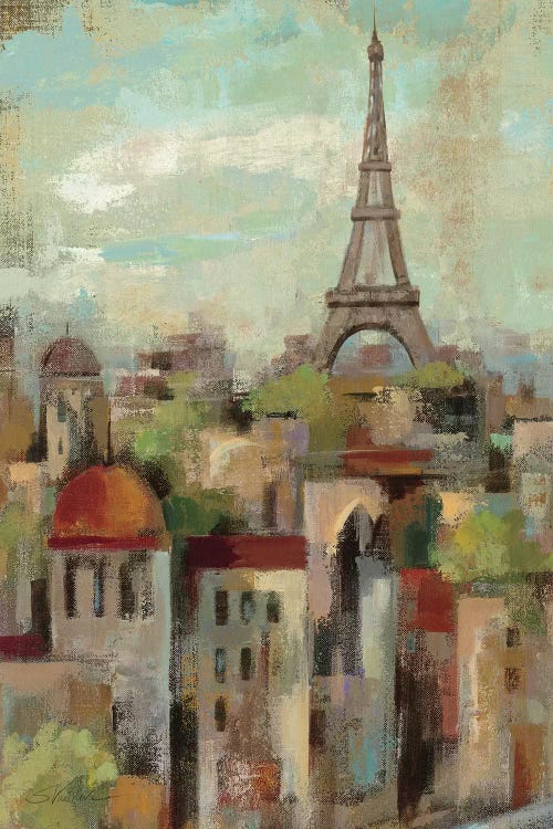 Spring in Paris II  by Silvia Vassileva wall art