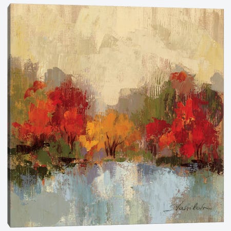 Fall Riverside I  Canvas Print #WAC1428} by Silvia Vassileva Canvas Print