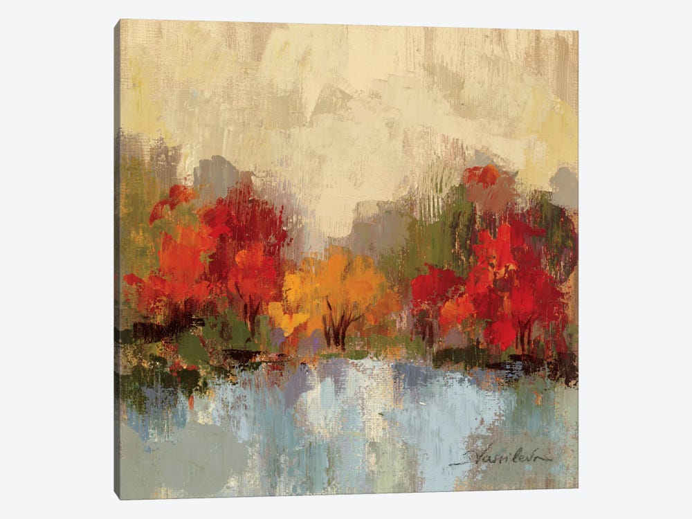 Fall Riverside I  by Silvia Vassileva 1-piece Canvas Print