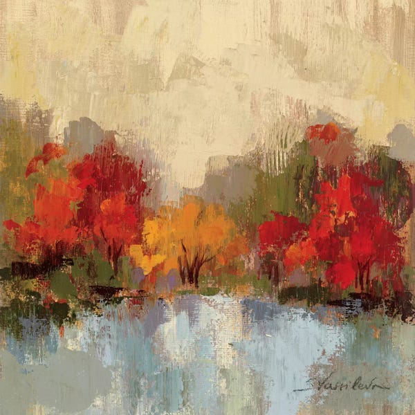 Autumn: Fall Riverside I  by Silvia Vassileva
