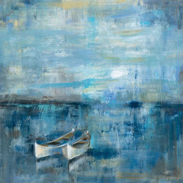Silvia Vassileva: Two Boats  by Silvia Vassileva