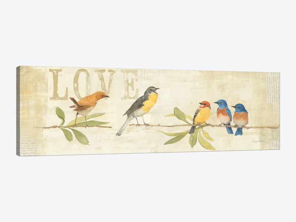 Adoration of the Magpie Panel I  by Avery Tillmon 1-piece Canvas Wall Art