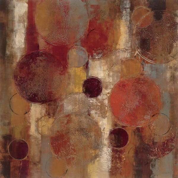 Circular Abstract: Oriental Bazaar II  by Silvia Vassileva