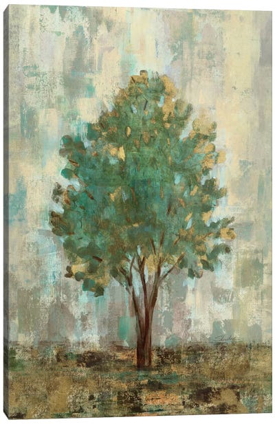 Verdi Trees II  Canvas Art Print - Silvia Vassileva