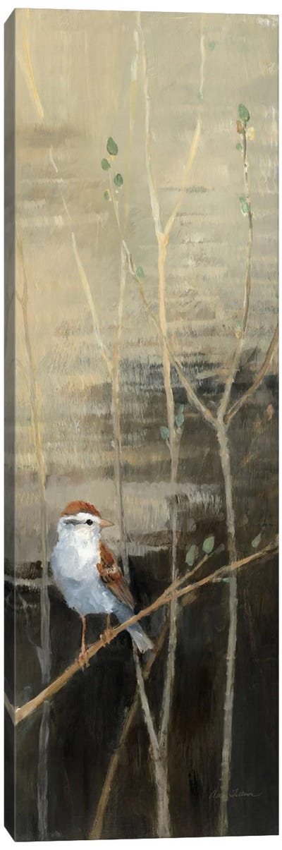 Sparrows at Dusk I  Canvas Art Print