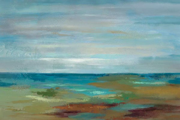 Beachy Living Room: Wispy Clouds  by Silvia Vassileva