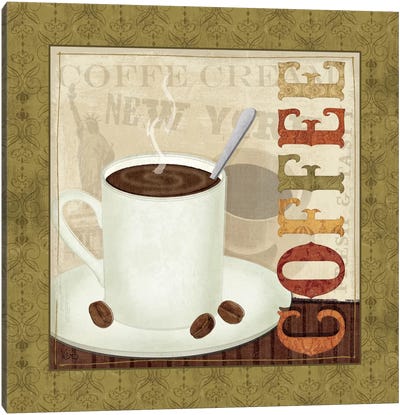 Coffee Cup III Canvas Art Print - Veronique