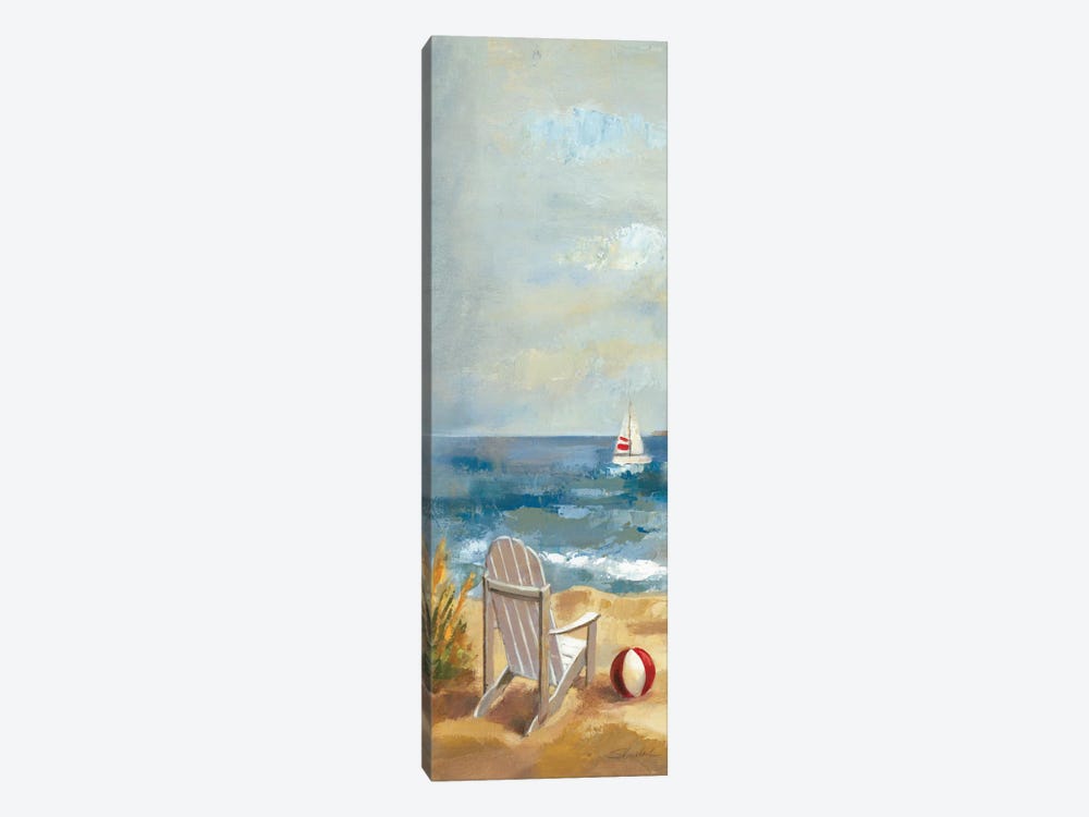 Sunny Beach Panel I by Wild Apple Portfolio 1-piece Canvas Print