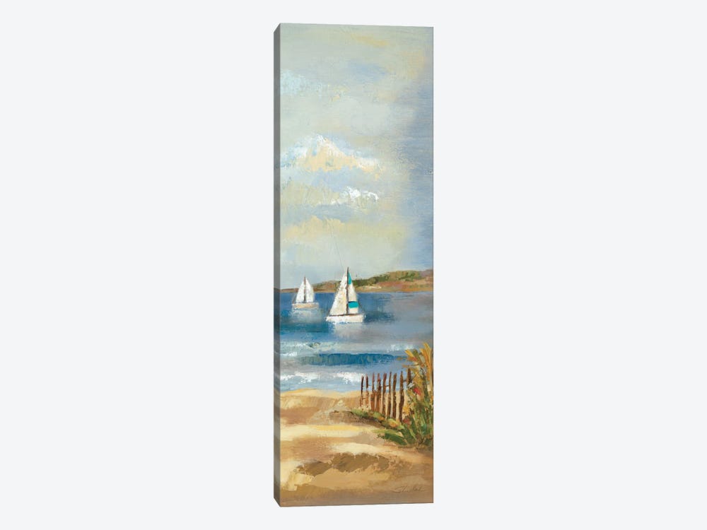 Sunny Beach Panel II by Wild Apple Portfolio 1-piece Canvas Wall Art